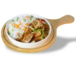سمك قطع	مع ارز